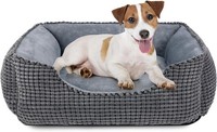 Hundebett Waschbar Flauschig Rutschfest PlüSch 63X53X20Cm FüR Hunde Katzen