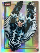 2026 Topps Chrome Marvel Black Bolt Refractor #12 Inhumans Avengers