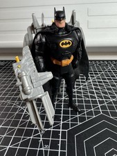 Batman Animated Power Vision Light Up Eyes 5" Figure 1993 Battery Pack,Launcher