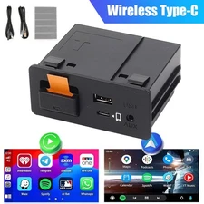 Wireless Type-C Carplay Android Auto Retrofit For Mazda 3 6 CX-3 CX-5 CX-9 MX-5
