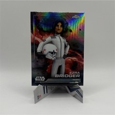 Topps Chrome Star Wars Ezra Bridger 125 Refractor