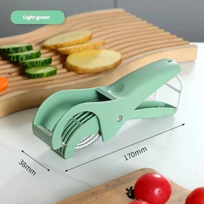 1pc Stainless Steel Vegetable Fruit Slicer Multi-Functional Kitchen Tool - NEW