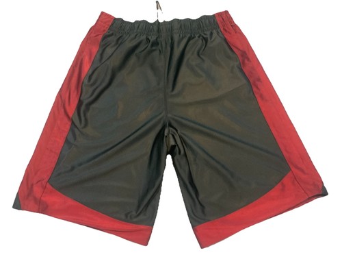 Vintage Nike LeBron James Dri-FIT Black Maroon Basketball Shorts Men's XXL - Picture 2 of 2