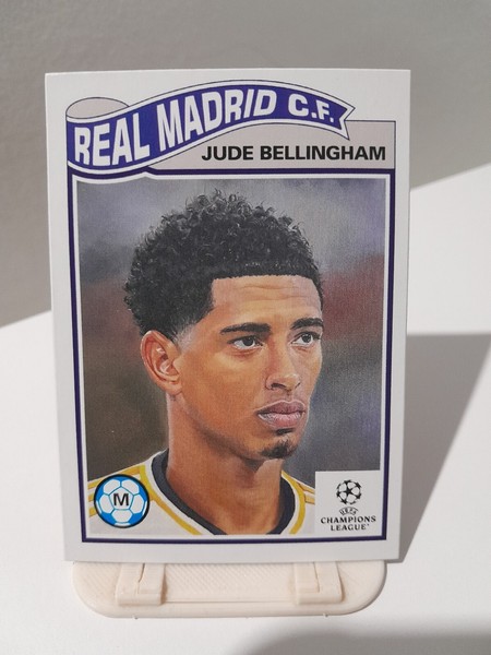 Topps UCL Living Set Card #600 JUDE BELLINGHAM (Real Madrid) ON DEMAND LIMITED