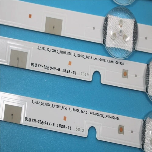 LED Strips For Samsung UN50M5300AF UN50M530DAF 2015 SVS50 FHD FCOM L5 R5 REV2.2 - Picture 8 of 11