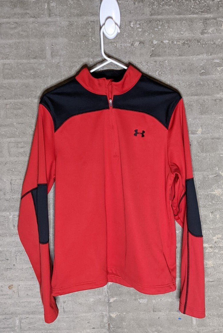 Under Armour Softshell Quarter Zip Jacket Men's S… - image 1