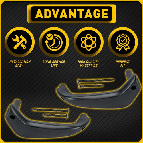 L+R Interior Front Door Pull for Handle 2011-2020 Ford Fiesta Manual Window Only - Picture 4 of 31