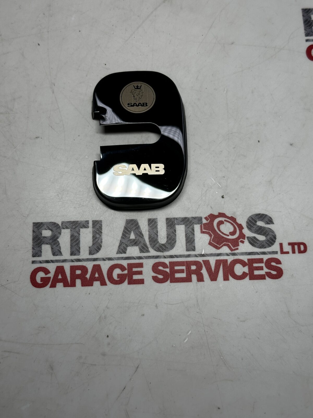 Saab 93 93 Saloon Estate Door Striker Plate Covers X4 Dark Shadow