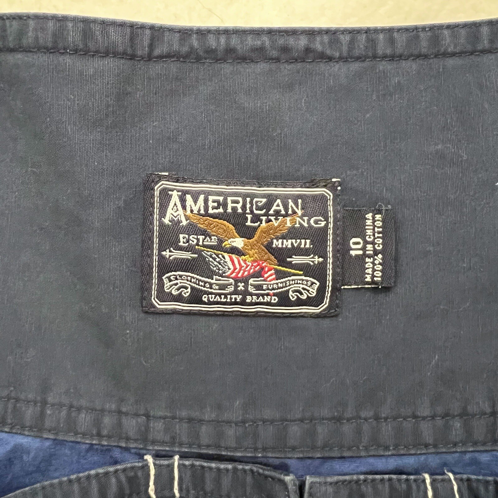 American Living Nautical Patchwork Americana Circ… - image 7