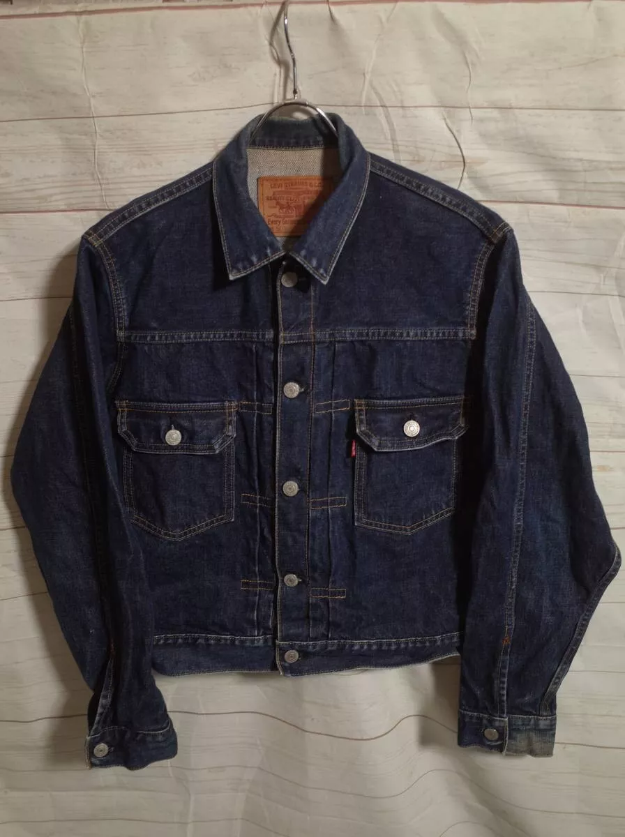 Vintage 90s LEVI'S Levi's 71507-XX 507 2nd Early Reprints 38 Made in Japan