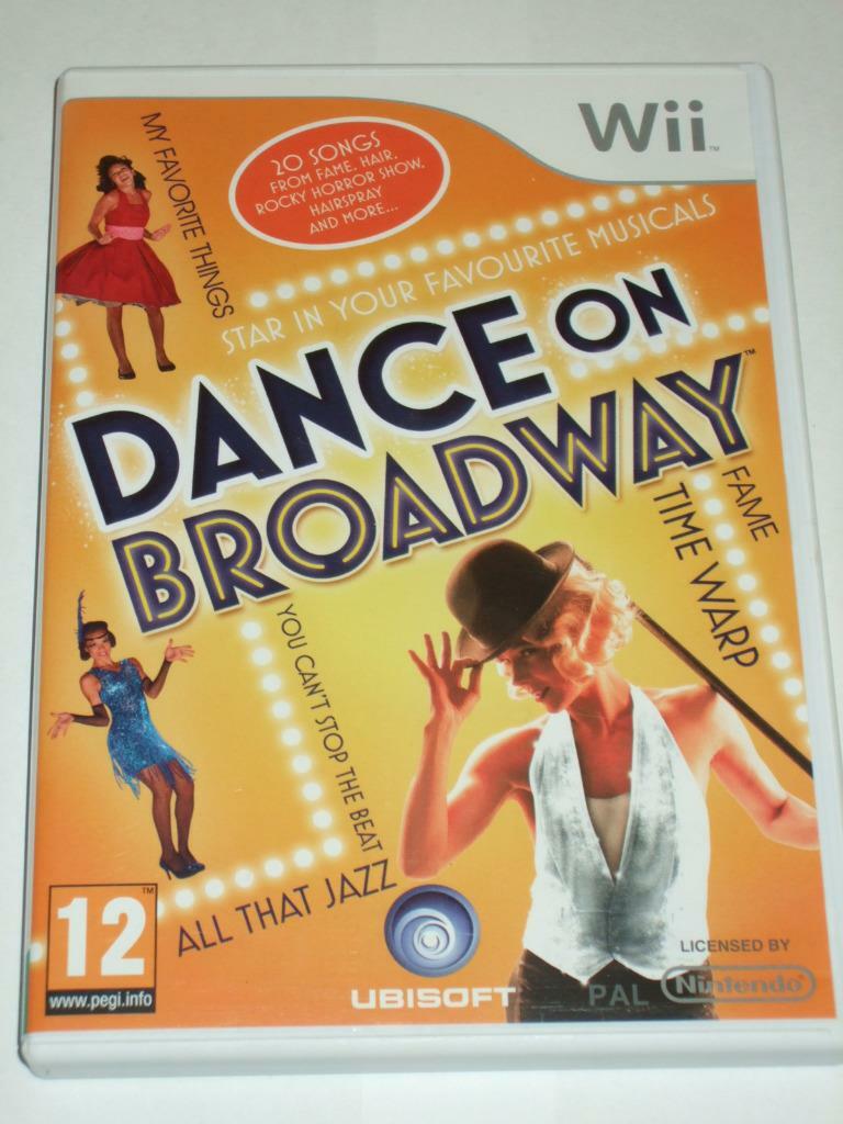 Dance On Broadway  for Nintendo Wii  ""FREE UK  P&P""