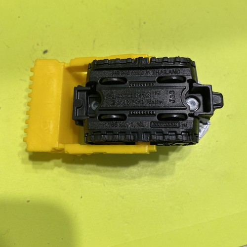 Matchbox Ground Breaker Bulldozier White & Yellow - Picture 4 of 8