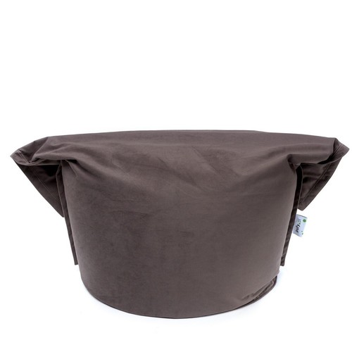 Milano Amore Pouf Sacco - Morbido e Confortevole, Moderno, Colore Marrone - Foto 2 di 4
