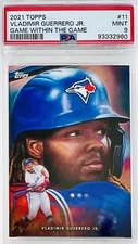 2021 Topps Game Within The Game Vladimir Guerrero Jr. Paul Jennis #11 PSA 9 🔥