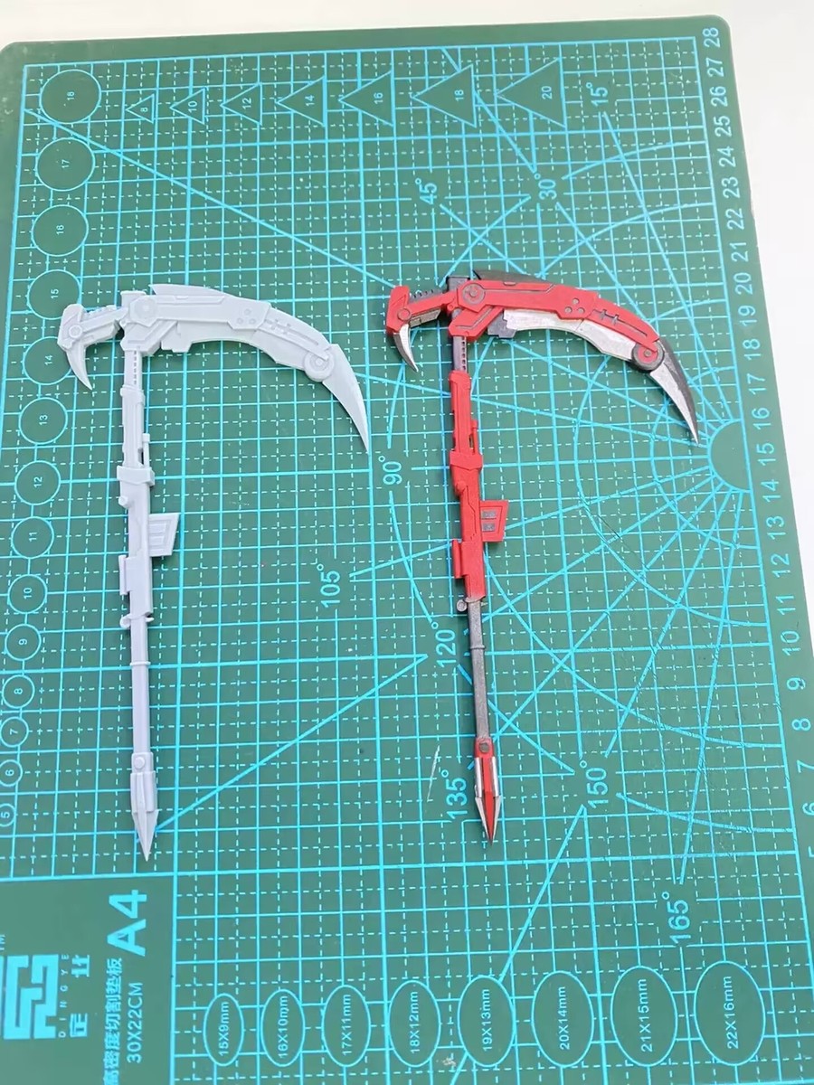 Apply To 1/12 Scale Mechanical Reaper Scythe Weapon Kit Toys