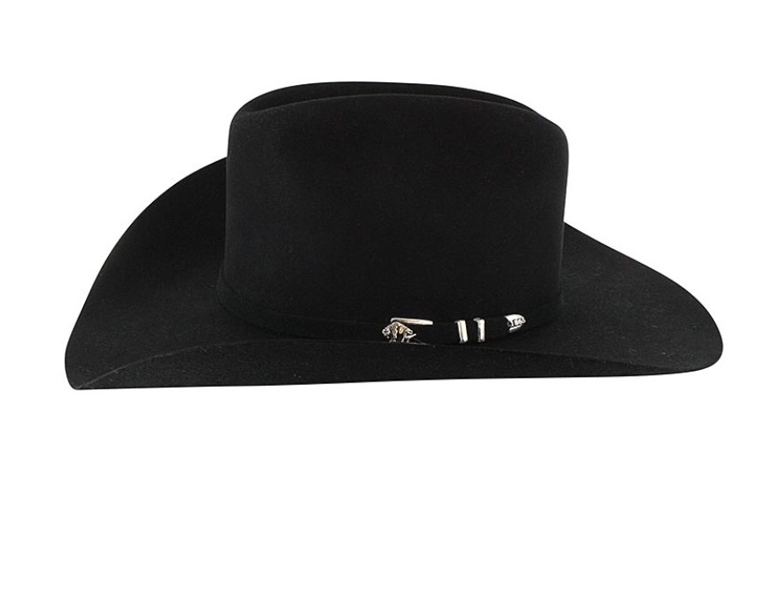 Stetson® 4X Apache Black Felt Hat With Free Hat Brush | eBay