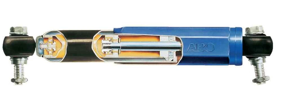 Alko Stossdämpfer Achsstoßdämpfer Octagon 1500 kg Schwarz 282259 Anhänger - Bild 3 von 3