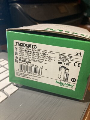 New & Genuine TM3DQ8TG MODICON Output Module Expedited Shipping