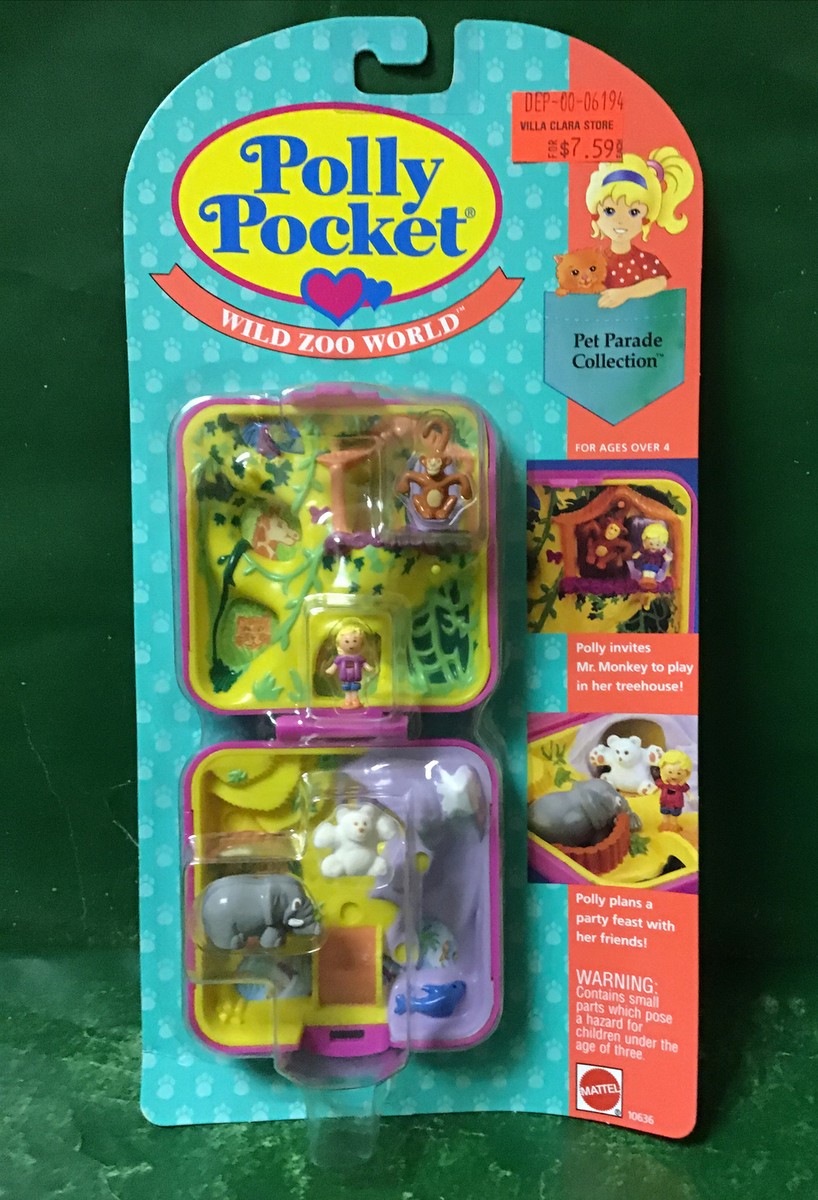 1993 POLLY POCKET WILD ZOO WORLD NIC BY MATTEL | eBay