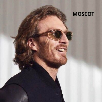 MOSCOT TELENA 45 cinnamon Al Pacino wearing cinnamon sunglasses