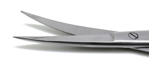 3× Kelly Scissor Curved 7" Sharp/Sharp Dental Surgical Medical ENT Instruments - Picture 10 of 11