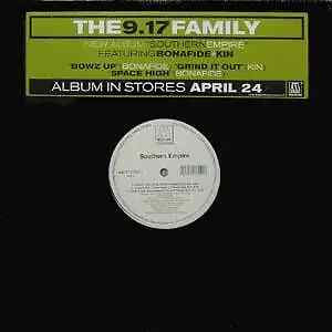 The 9.17 Family Bowz Up / Space High / Grind It Out Vinyl Single 12inch