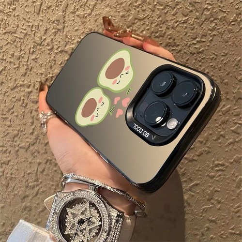 Case For iPhone 16 Pro Max 15 14 13 12 11 XR XS 8 7 Smiling Avocado Phone Cover - Zdjęcie 8 z 12