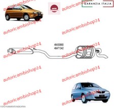 MARMITTA COMPLETA CENTRALE + TERMINALE LANCIA Y (840) 1.2 1.4