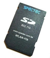 SPECTEC SDIO Wireless LAN Networking SD Card WLAN 802.11b, Internet Connection
