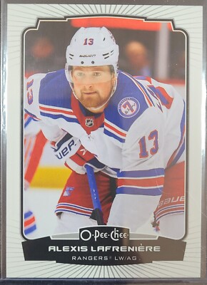 2022-23 OPC O-PEE-CHEE HOCKEY ALEXIS LAFRENIERE SSP PHOTO VARIATION RANGERS #37