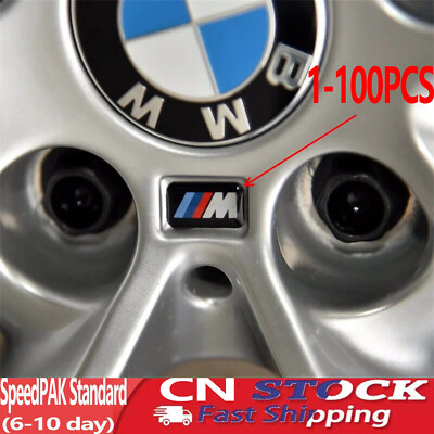 5 Adesivi Carbon BMW M Sport Per Cerchi In Lega – Emblema Distintivo 17mm X 9mm – Prodotto UK - Foto 2