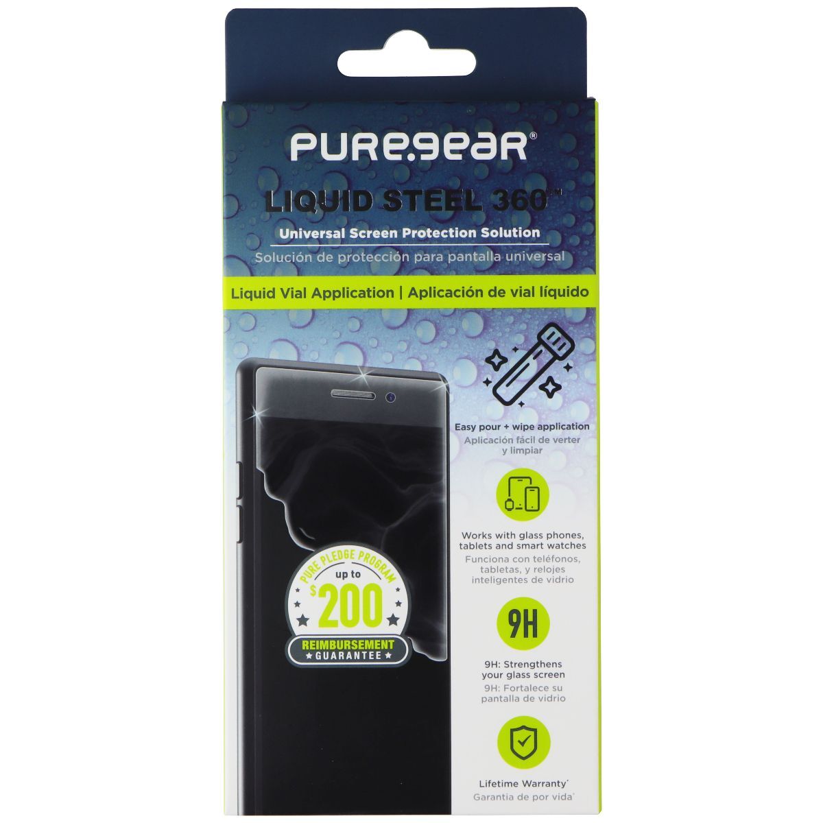 PureGear Liquid Steel 360 Universal Screen Protection Solution