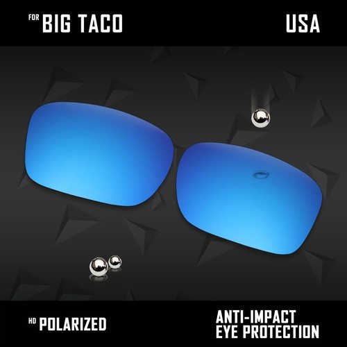 Anti Scratch Polarized Replacement Lenses for-Oakley Big Taco OO9173 Options - Picture 5 of 13