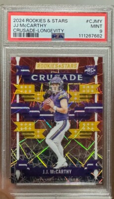 149枚限定 Panini JJ McCarthy PSA 9 RC 2024 PANINI ABSOLUTE #110 JJ MCCARTHY ROOKIE RC PSA 9 | eBay