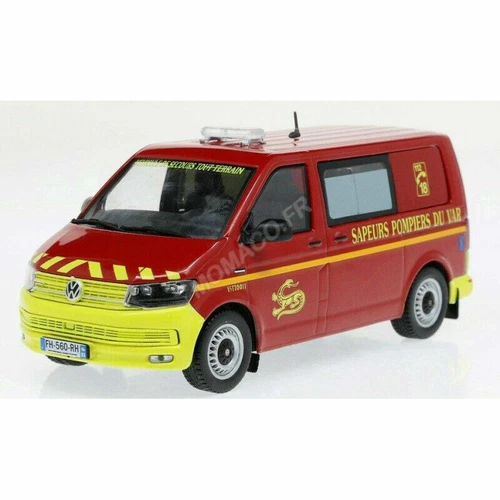 VOLKSWAGEN T6 SDIS 83 Var ODEON 1/43 Réf 087