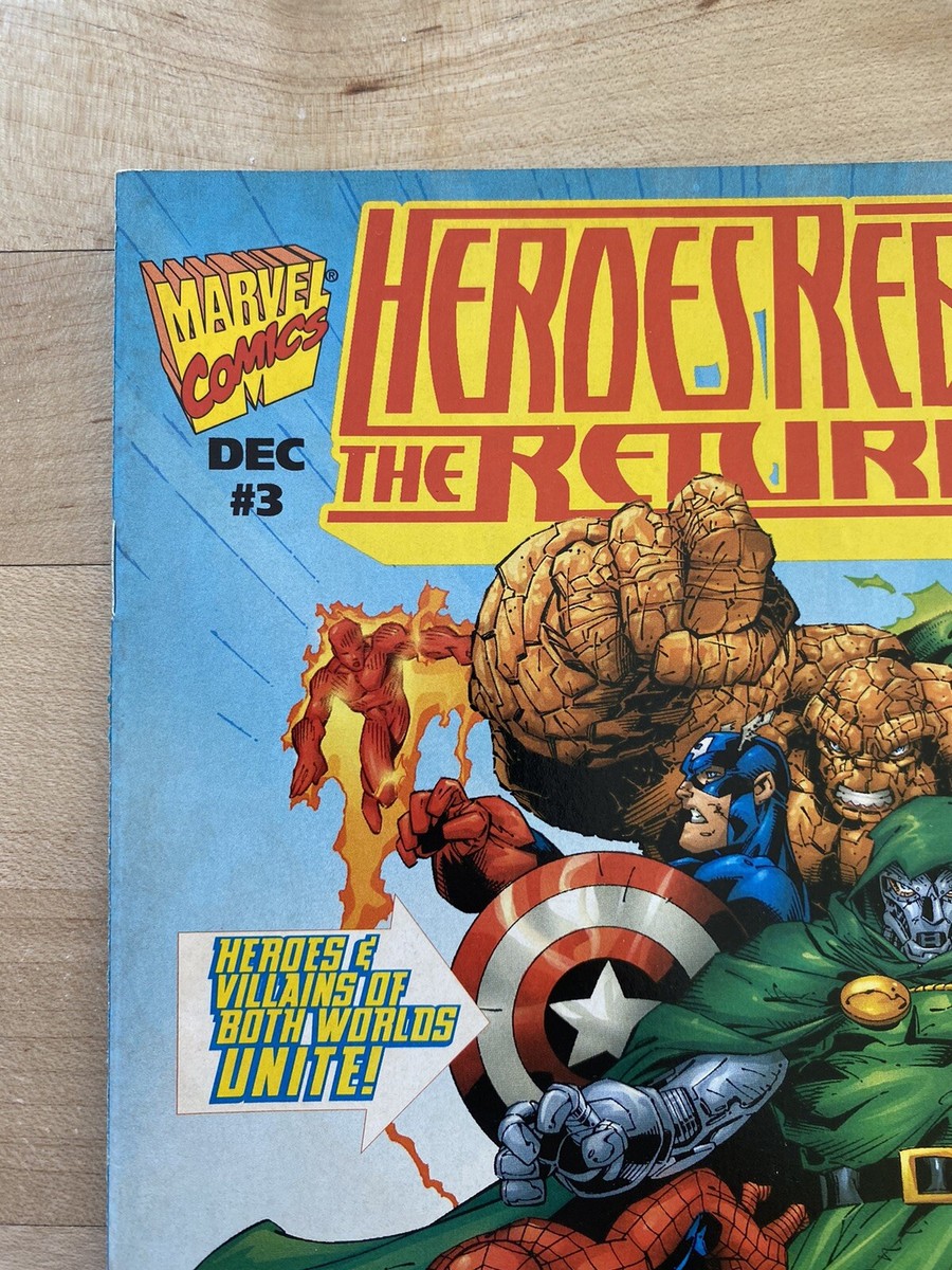 HEROES RETURN #3 - MARVEL COMICS, SPIDER-MAN, AVENGERS, FANTASTIC