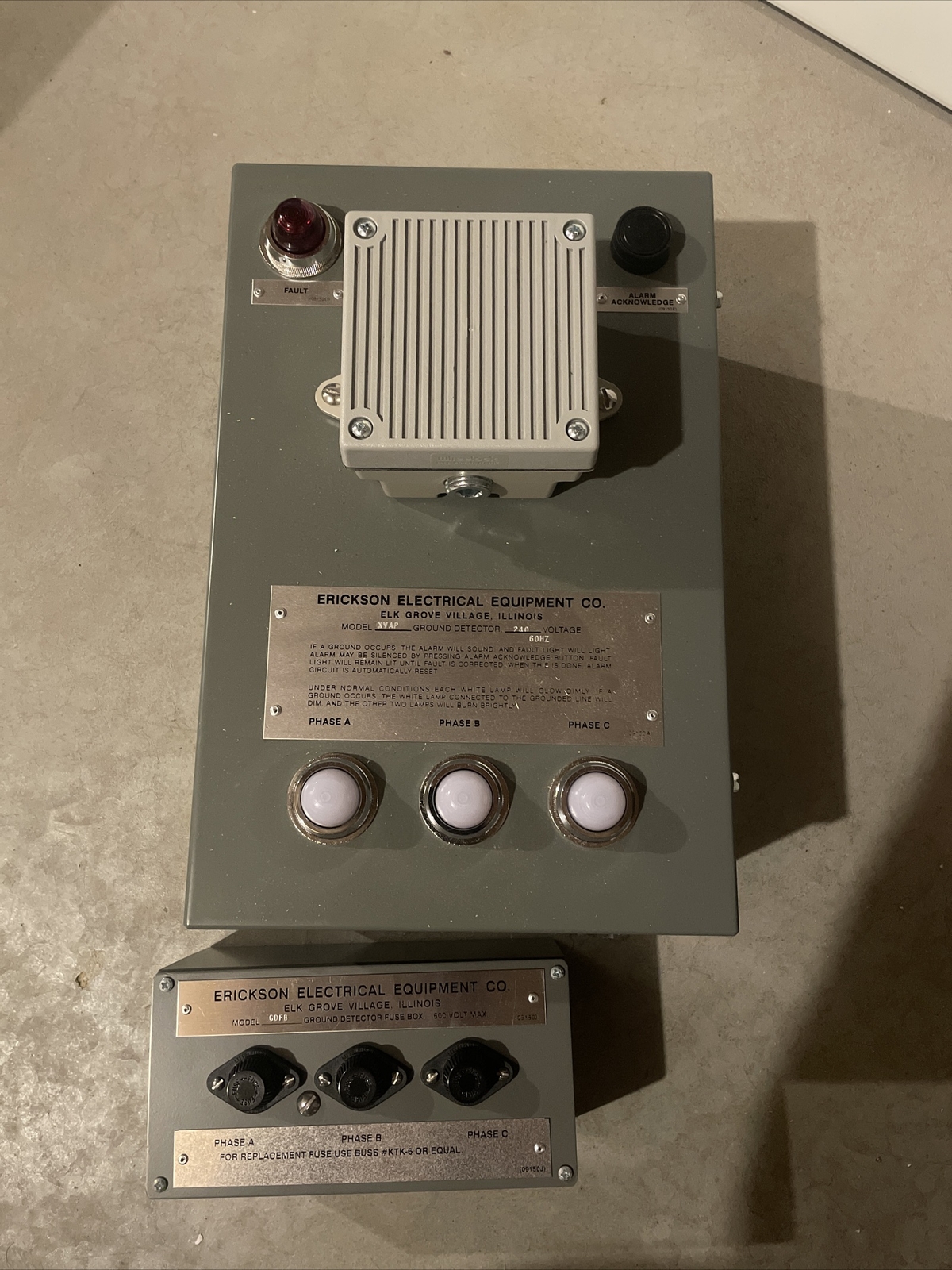 erickson electrical equipment ground detector eBay