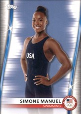 2021 Topps U.S. Olympic Team #23 Simone Manuel 