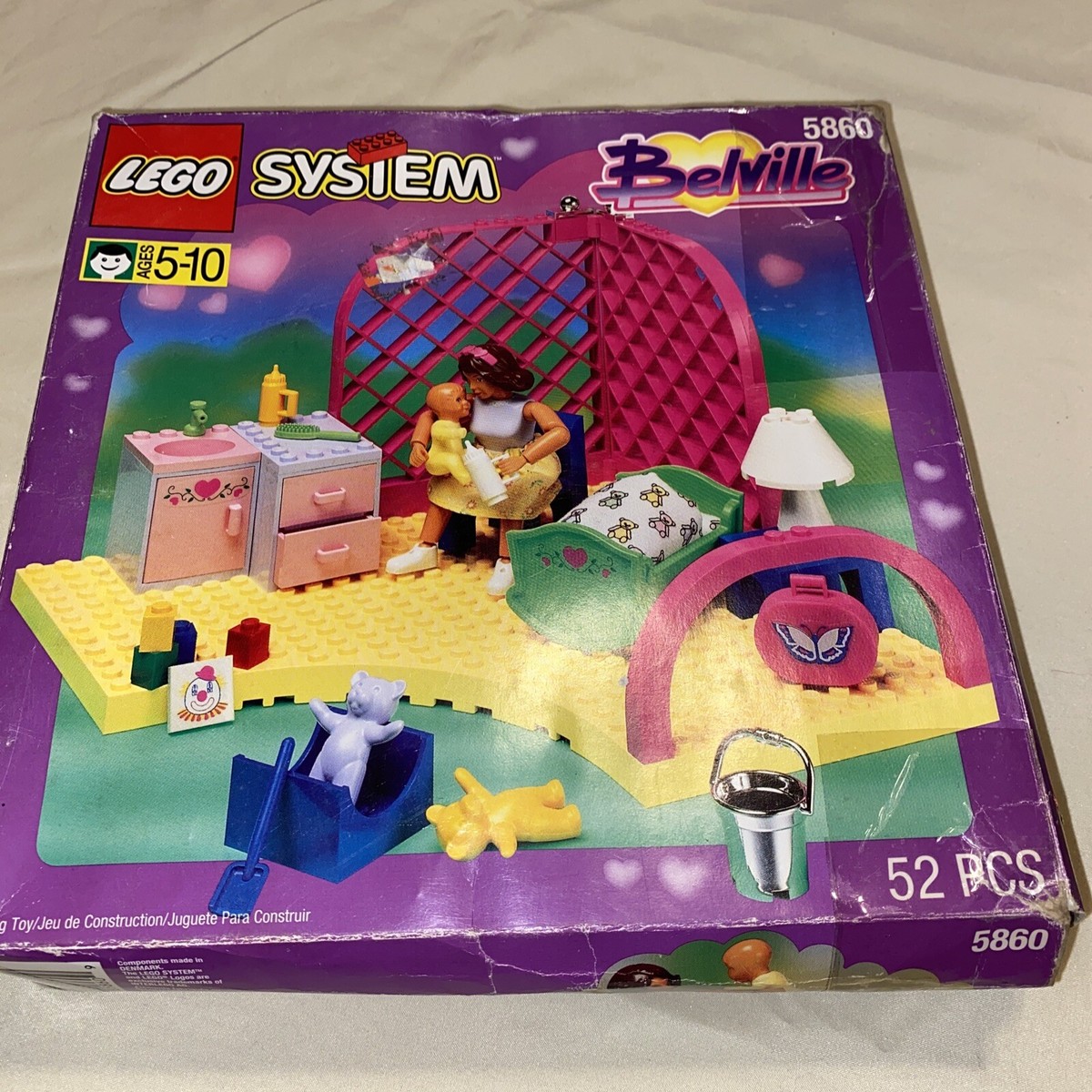 LIELIE LEGO Belville #5860 LOVE 'N' LULLABIES box Figures and Manual - | eBay