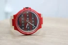 Vintage SWATCH Coca Cola Watch Unused in Case Works Great Coke & Stars Patriotic