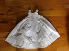 Mouse Smocked Bodice Toddler Dress Handmade