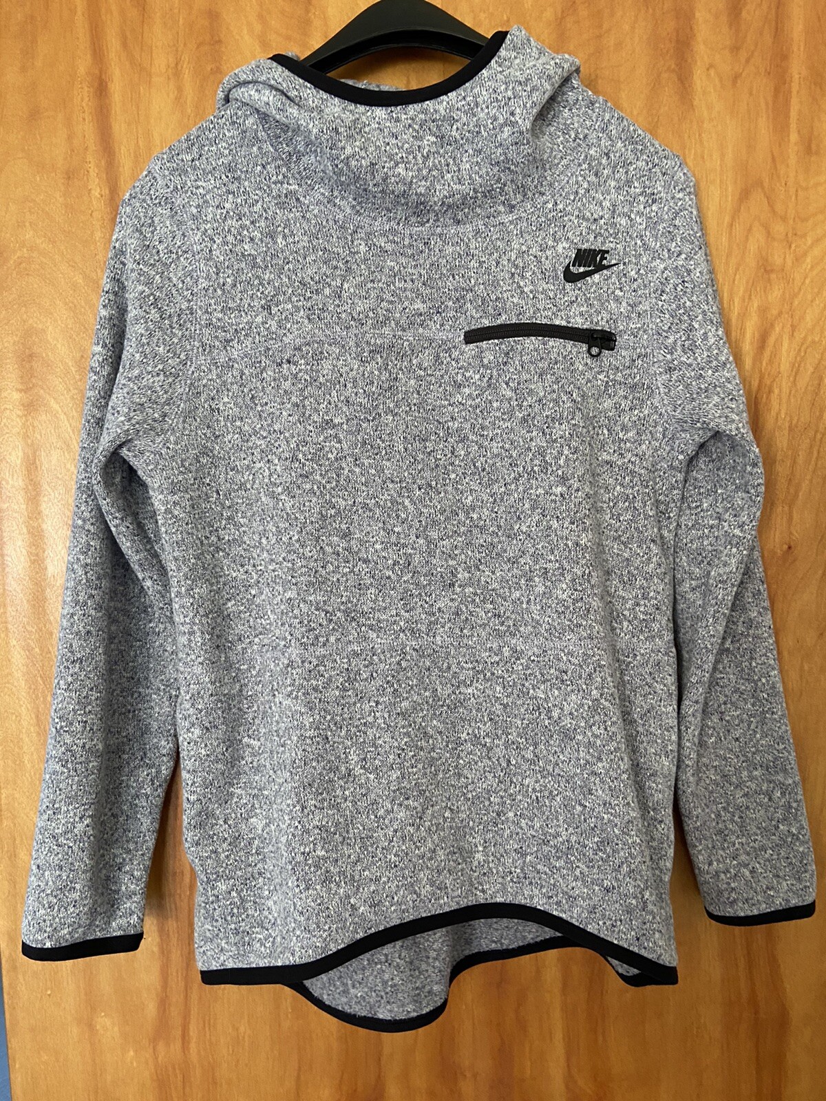 Nike Gray Hooded Pullover With Black Trim RN 56323 CA 05553 Size S eBay