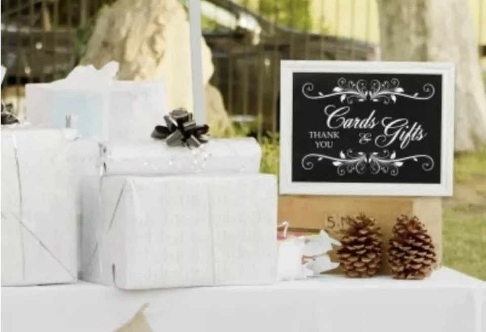 Letreros de boda BODA RÚSTICA direccionales - 11,5" 3 PIEZAS Foto 2 de 3