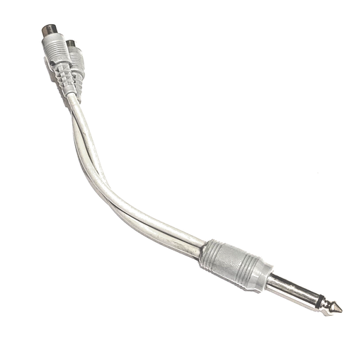 20 Pack RCA Y Splitter Cables - 1 Male To 2 Female Plugs For Audio/Video 4 thumbnail image