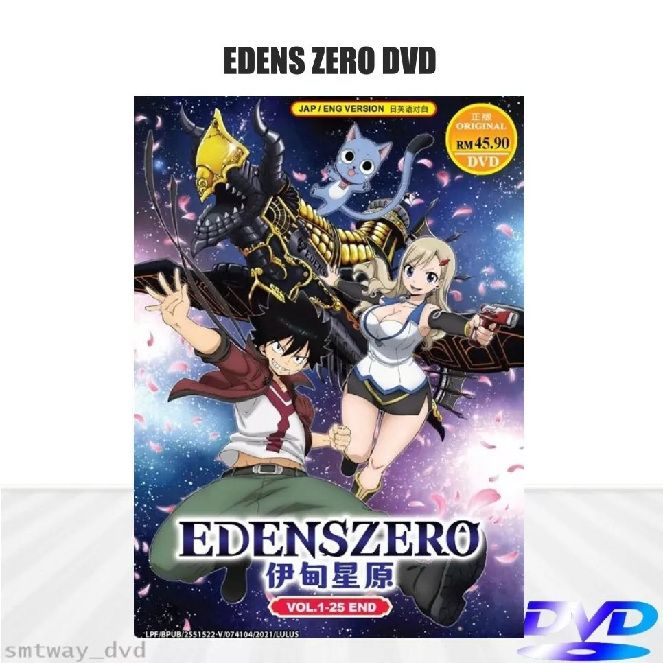 DVD Anime Edens Zero Complete TV Series (1-25 End) English Dub