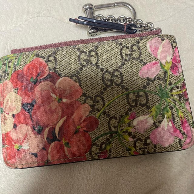 GUCCI Blooms Pink Flower Leather Coin Case | eBay