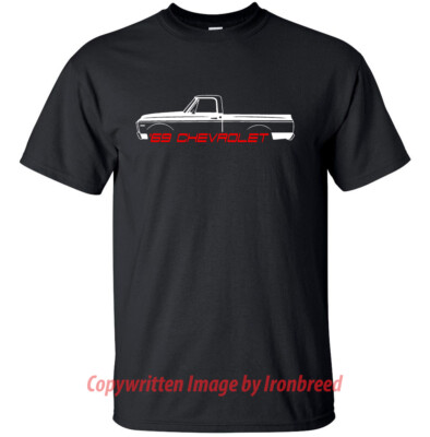 1969 69 Chevy C/K C10 Pickup Truck T-Shirt Classic Muscle Emblem