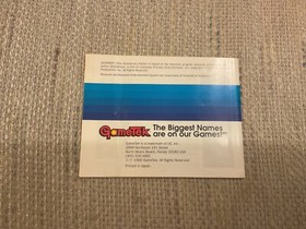 jeopardy 25 anniversary nes manual only