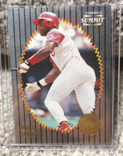 1996 Pinnacle Summit - #4 Reggie Sanders