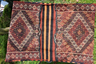 KAUKASISCH  SUMACHK-KELIM  KAMELTASCHE,ANTIKE